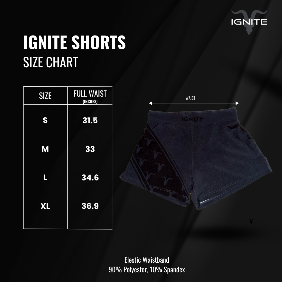 Workout Shorts- Midnight