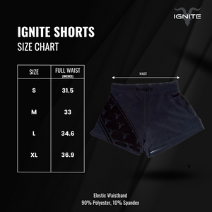 Workout Shorts- Midnight