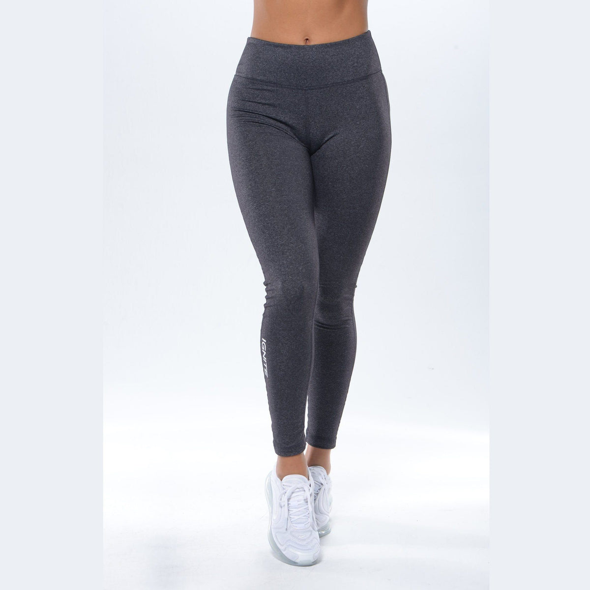 Mid-Rise Leggings - Charcoal