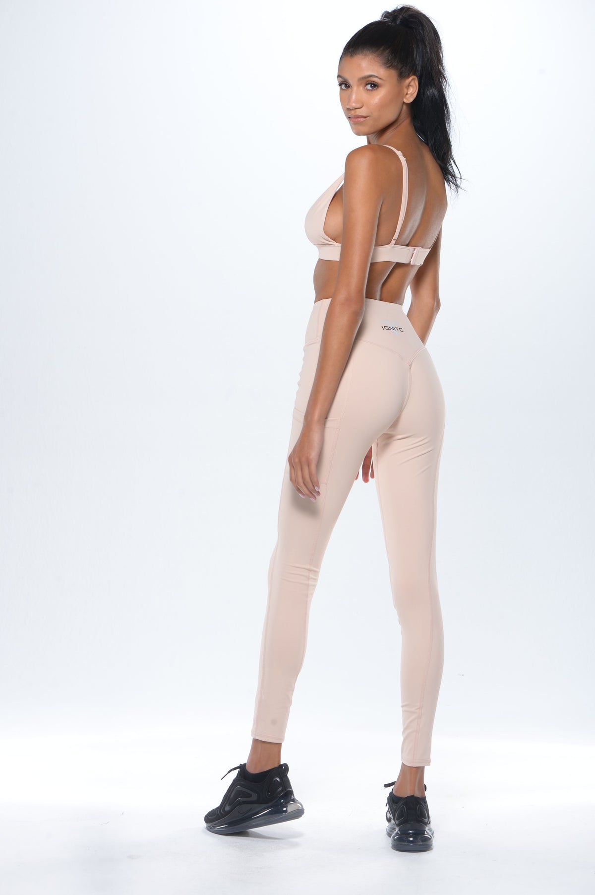 Performance Leggings - Blush Pink