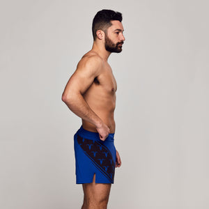 Workout Shorts- Blue