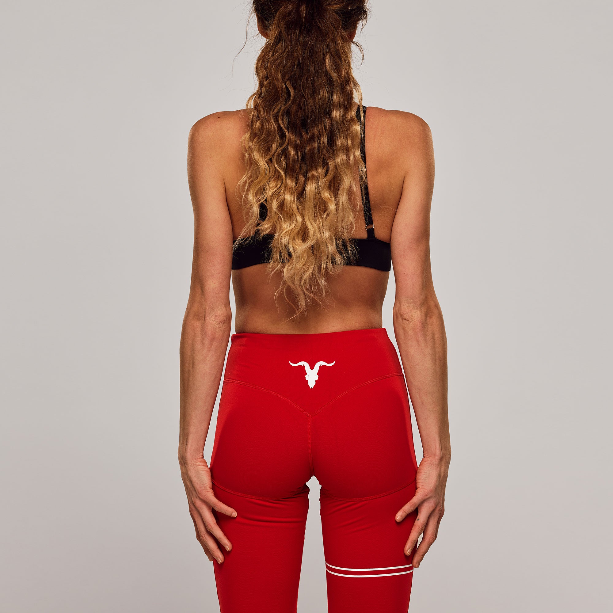 ID Ideology Women's Printed Medium Impact Sports Bra Red Size 1X