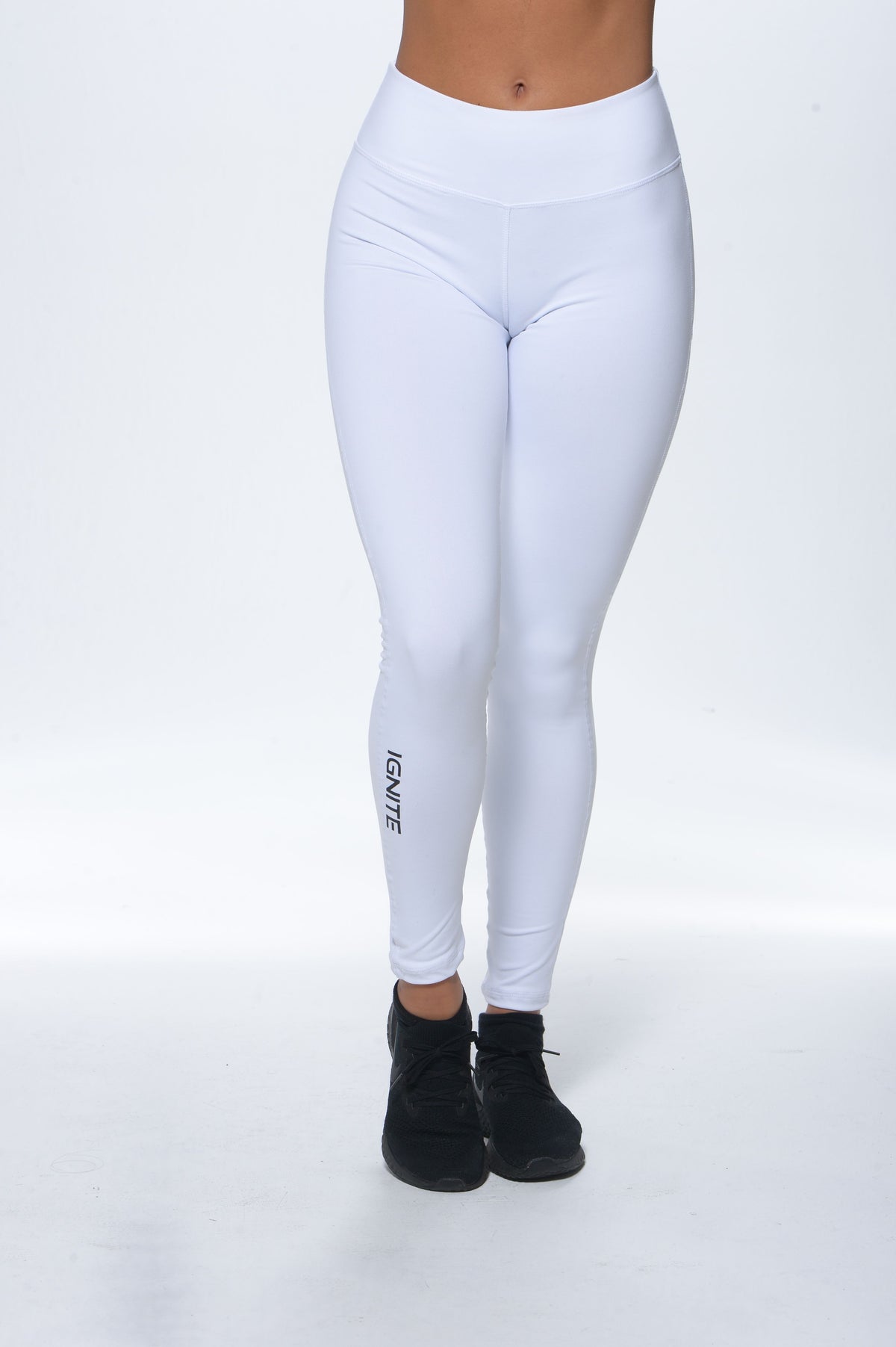 Mid-Rise Leggings - White