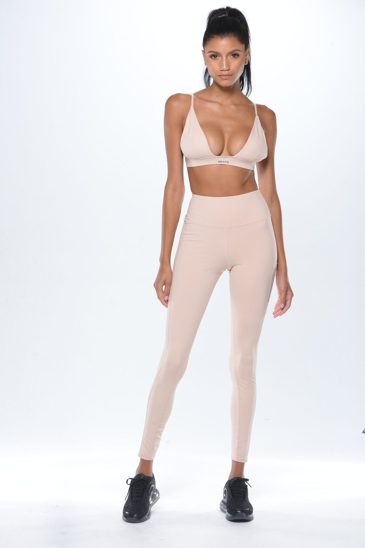 Performance Leggings - Blush Pink
