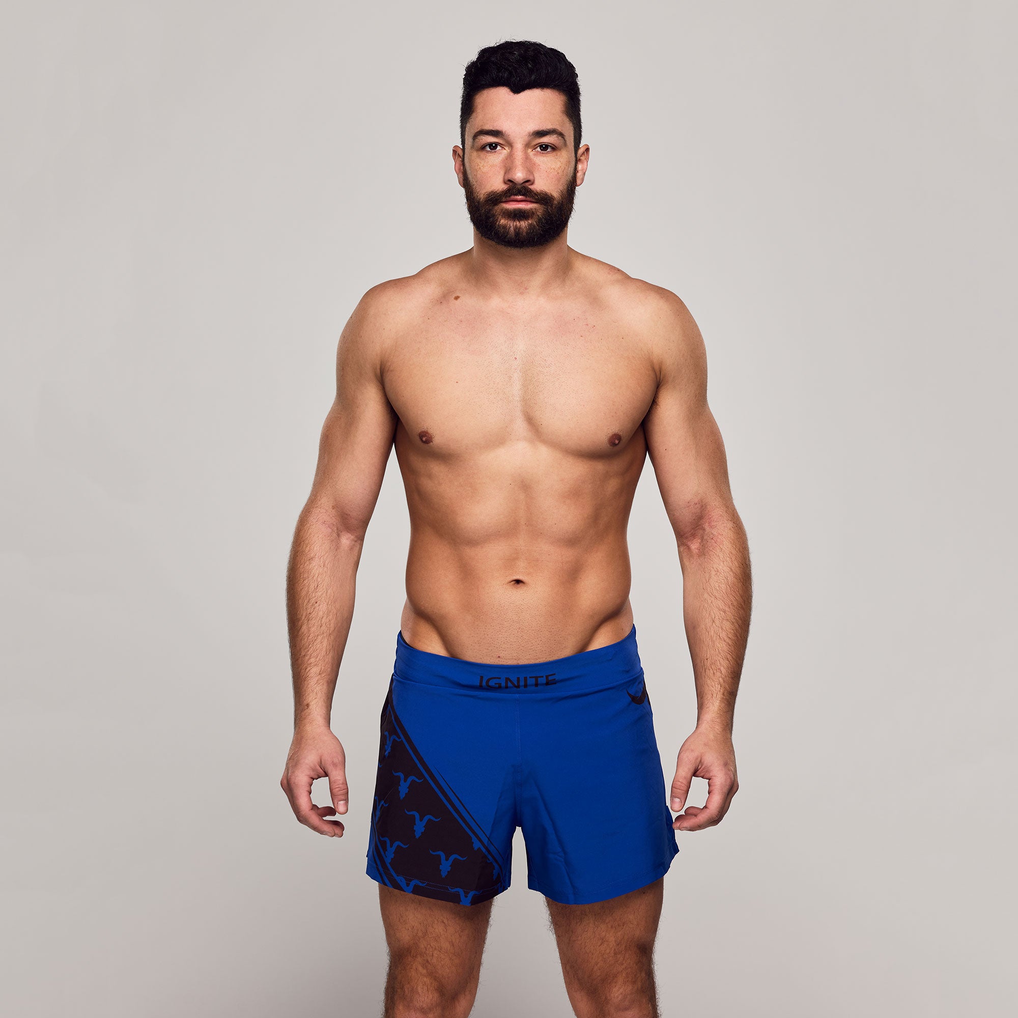 Workout Shorts- Blue